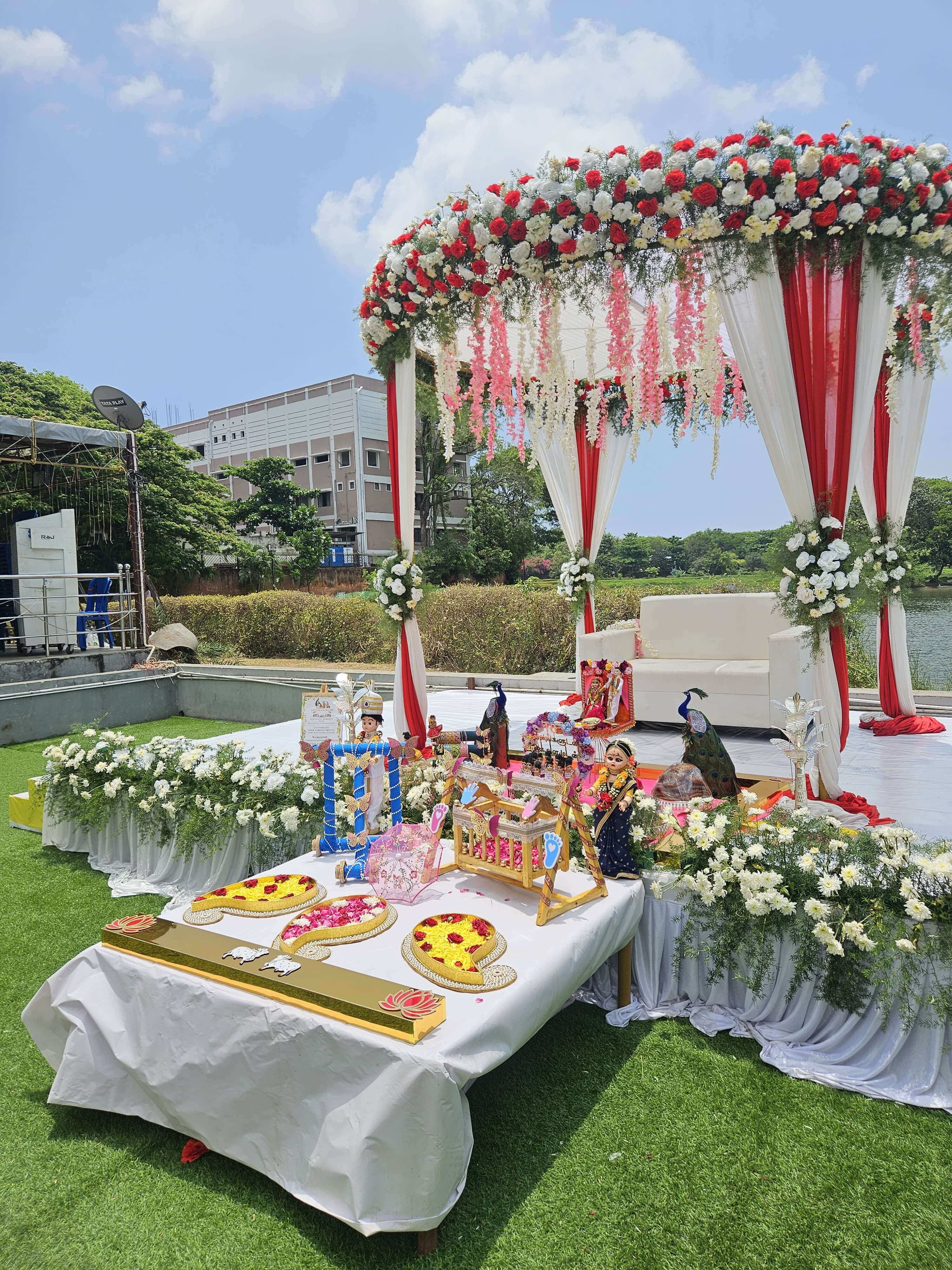 Wedding setup